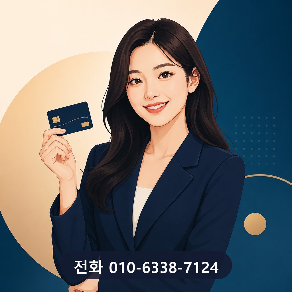신용카드 잔여 현금화 대표 이미지 · 문의 010-6338-7124